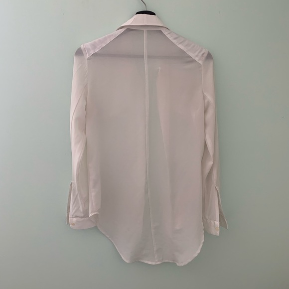 AZUL by Moussey Sheer Blouse - Picture 2 of 2